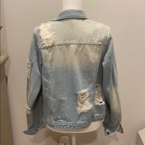 Ripped Jean Jacket - Picture 6 of 6